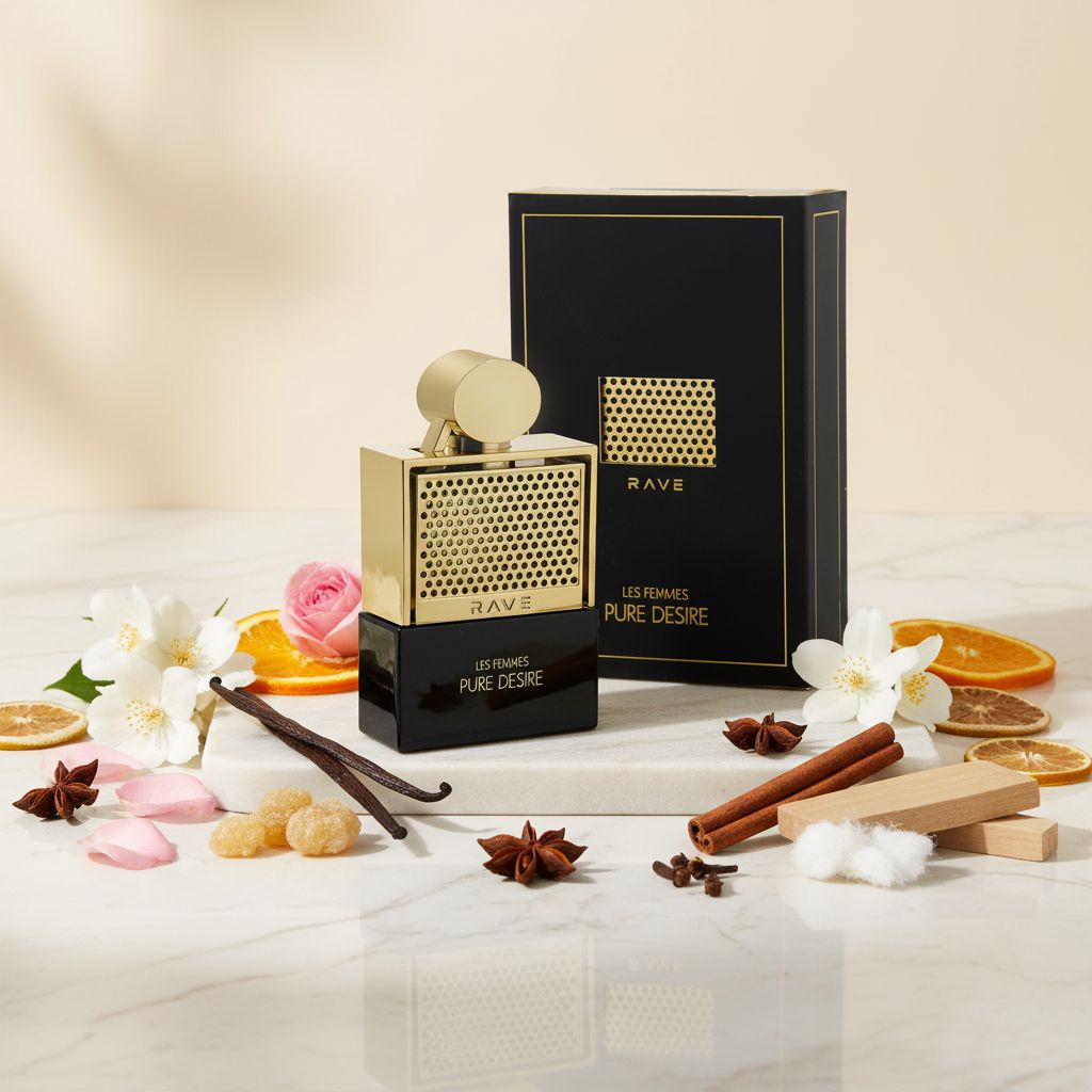 LATTAFA Rave Les Femmes Pure Desire Eau de Parfum  - 100ml - ingredients