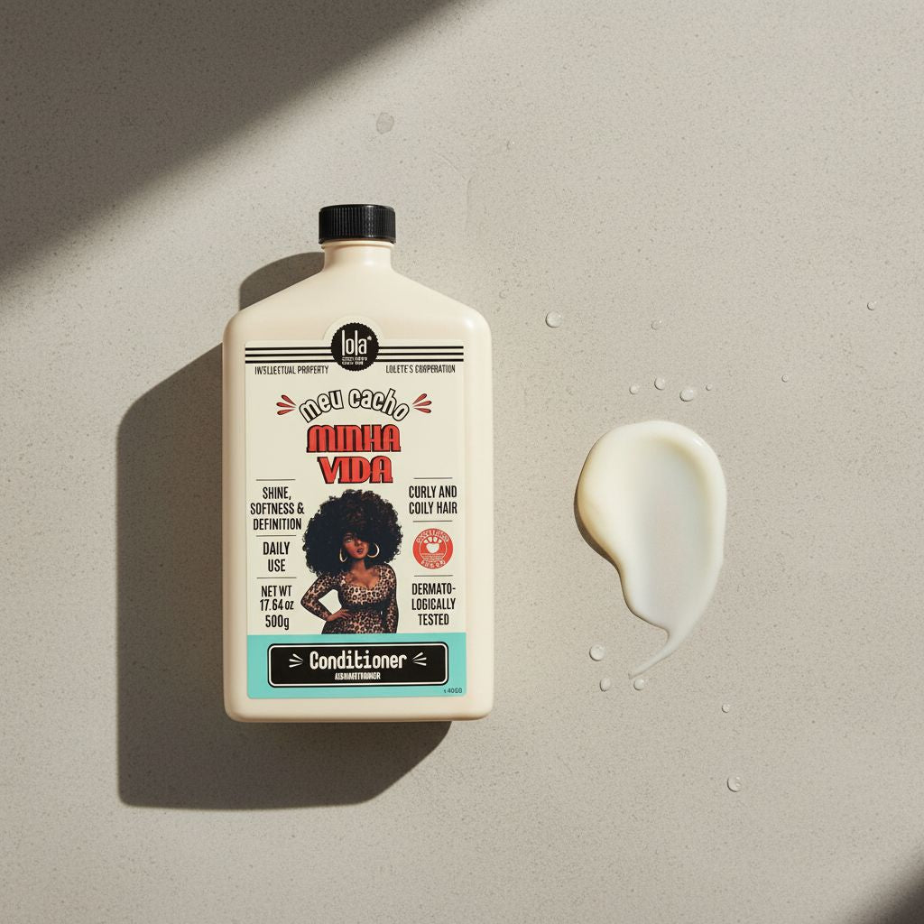 Lola Cosmetics – Meu Cacho Minha Vida Après-Shampoing Hydratant 500g - texture