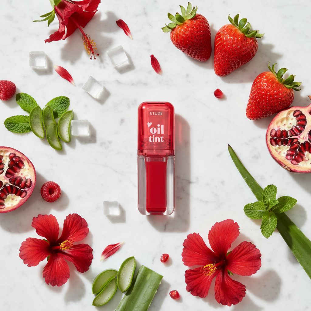 [ETUDE] DEAR DARLING OIL TINT 05 RED OIL 4.2G - ingredients