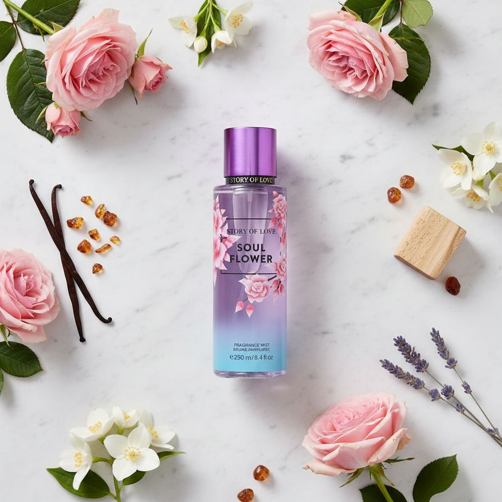 STORY OF LOVE Soul Flower Brume 250ml - ingredients