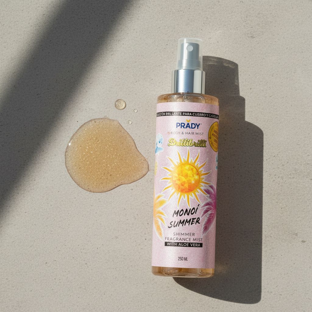 PRADY Brillibrilli Monoi Summer 250ml - texture