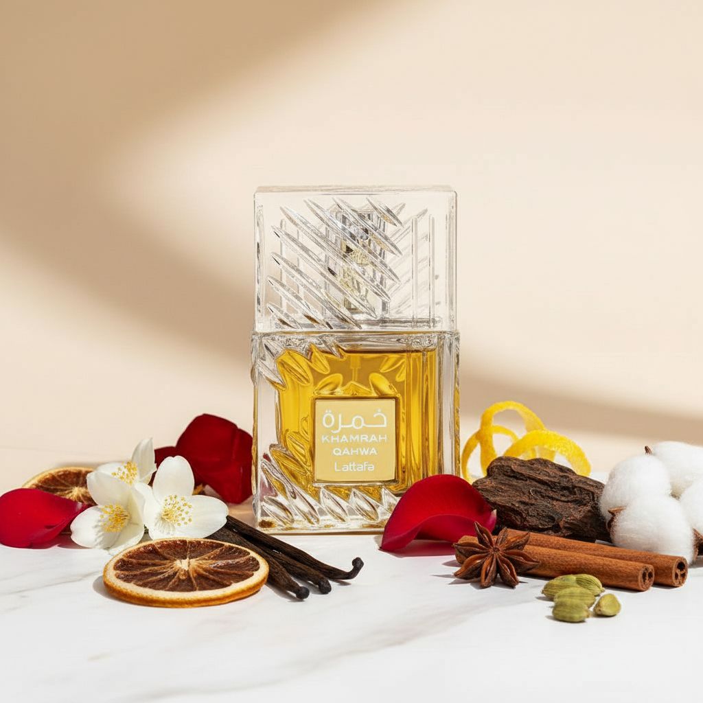LATTAFA Khamrah Eau de Parfum- 50ml - ingredients