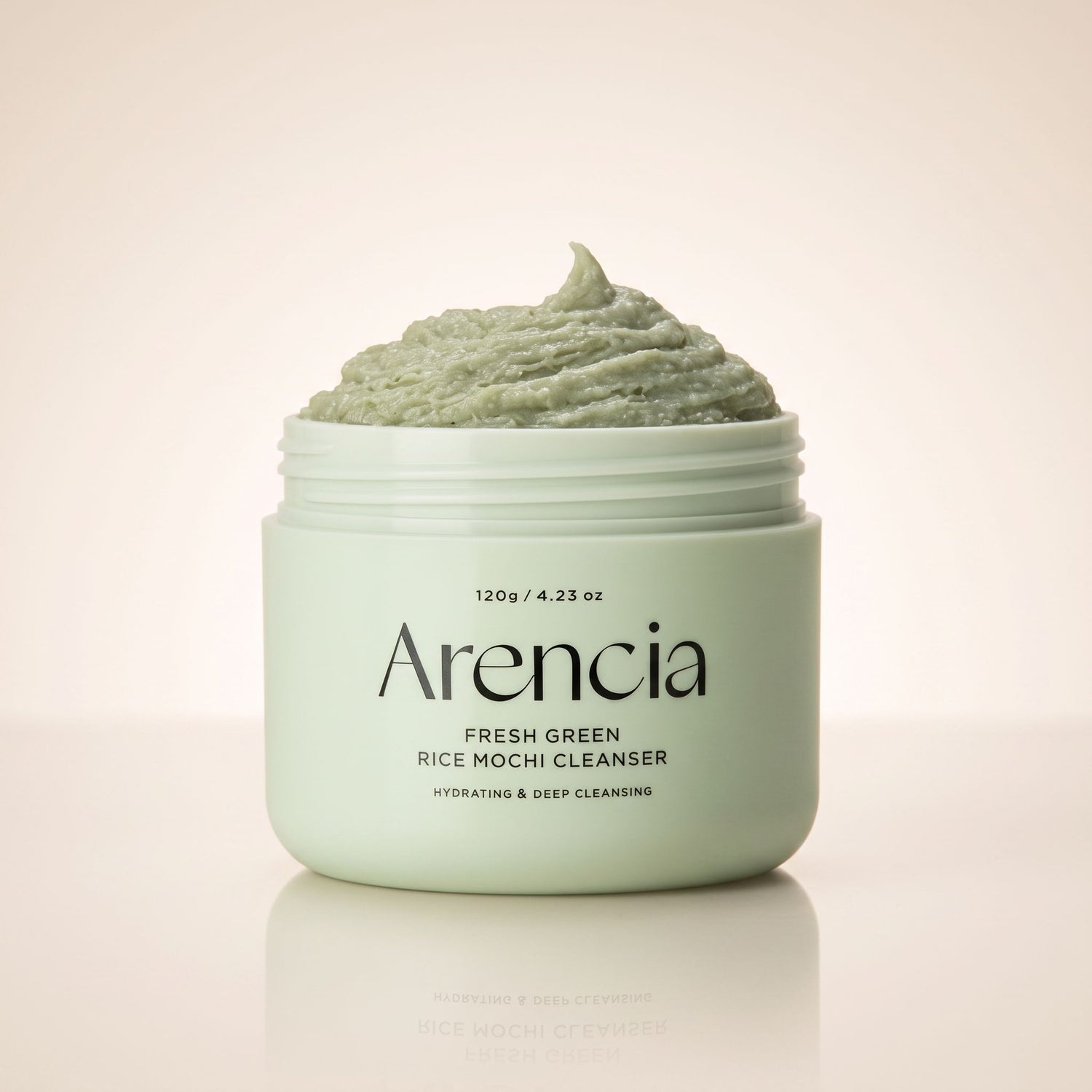 ARENCIA Fresh Green Rice Mochi Cleanser – Nettoyant Doux au Riz 120 g - hero