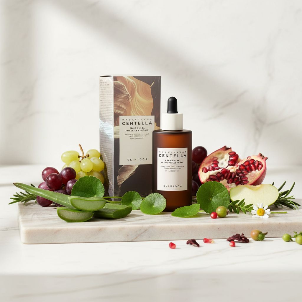 SKIN1004 Madagascar Centella Probio-Cica Intensive Ampoule – Ampoule Réparatrice Apaisante 95 ml - ingredients