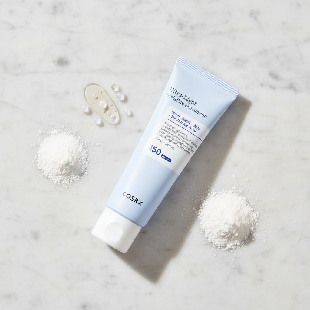 COSRX - Ultra Light Invisible Sunscreen SPF50 PA++++ — Protection invisible ultra légère - ingredients