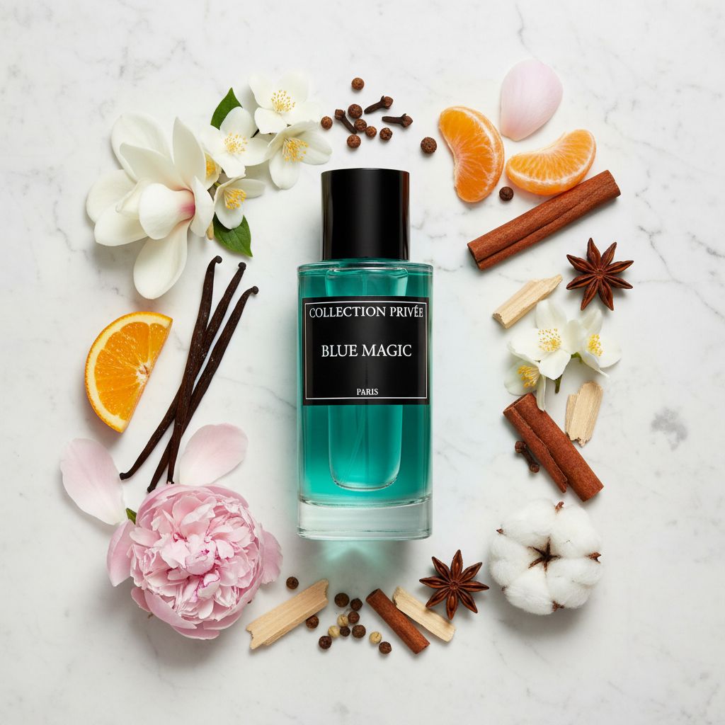 Collection Privée Extrait de Parfum Blue 50ml - ingredients