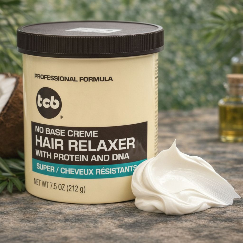 TCB No Base Crème Défrisante – Super 212 g - texture