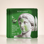 Mary & May - Vegan Collagen Fresh Aloe Mask — Hydratation intense et régénération - hero