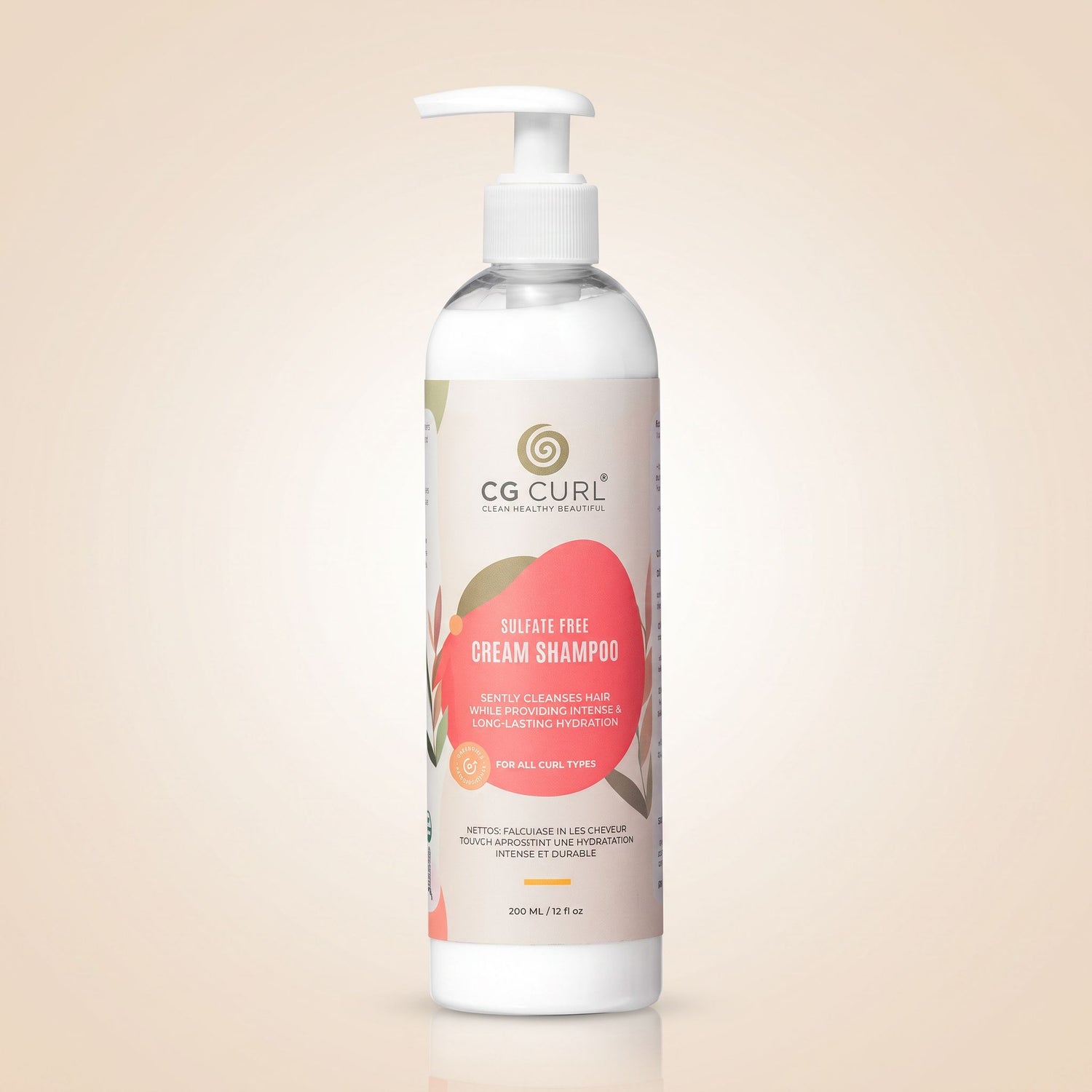 CG CURL – Shampoing Crème Hydratant Boucles 355ml / 12oz (Cream Shampoo) - hero