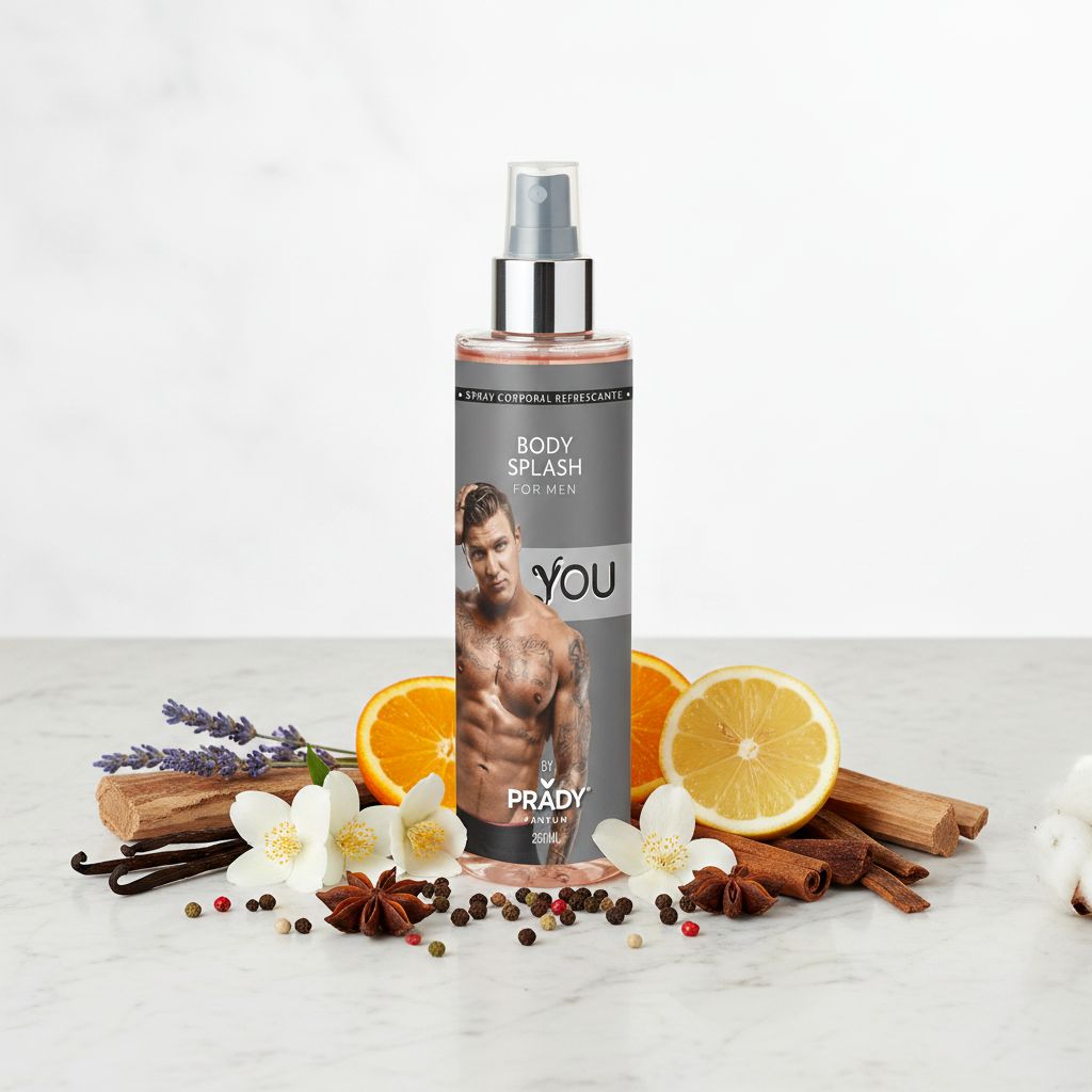 BODY SPLASH You By Prady 250ml - ingredients