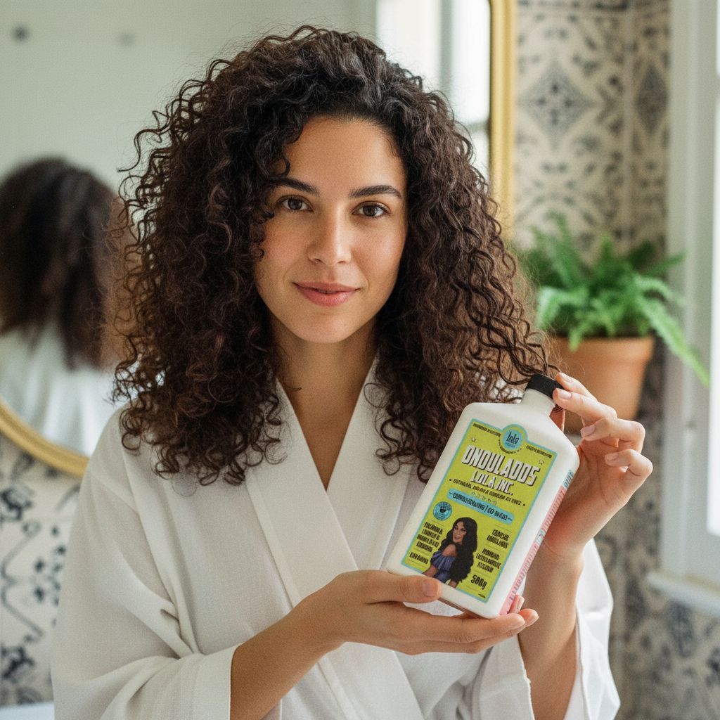 Lola Cosmetics – Ondulados Après-Shampoing Légèreté & Définition 500g - lifestyle