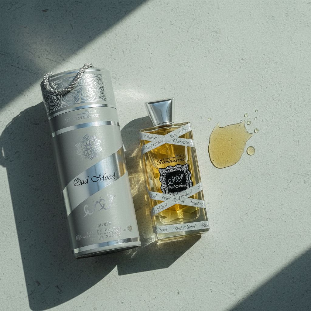 LATTAFA Oud Mood Reminiscence Eau de Parfum - 100ml - texture