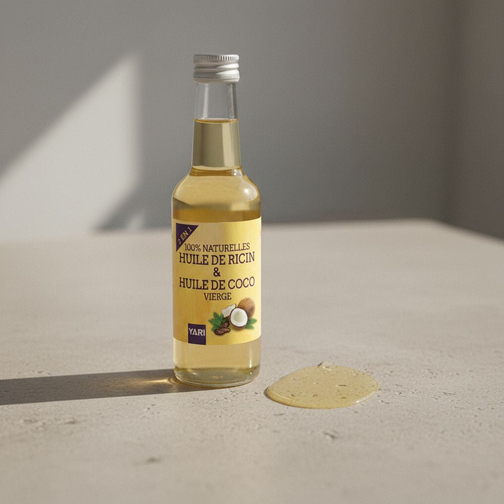 Yari Huile 2 en 1 Ricin & Coco 250 ml - texture
