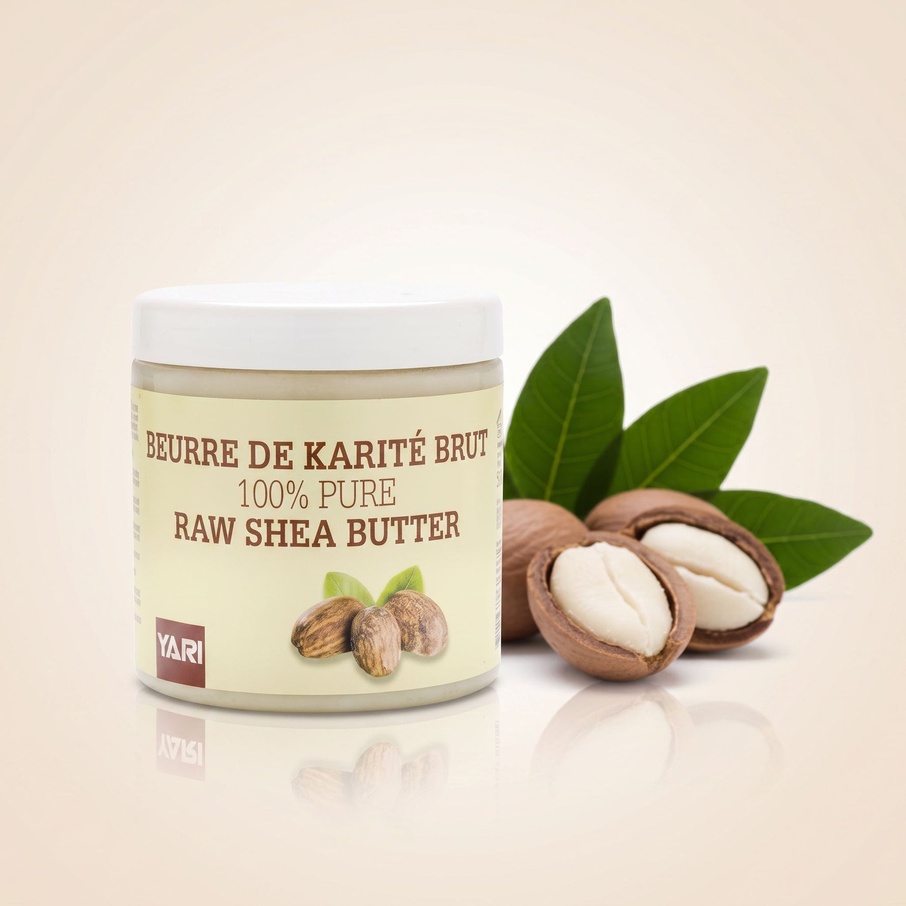 YARI 100% Pure Beurre de Karité Brut 250ml - hero