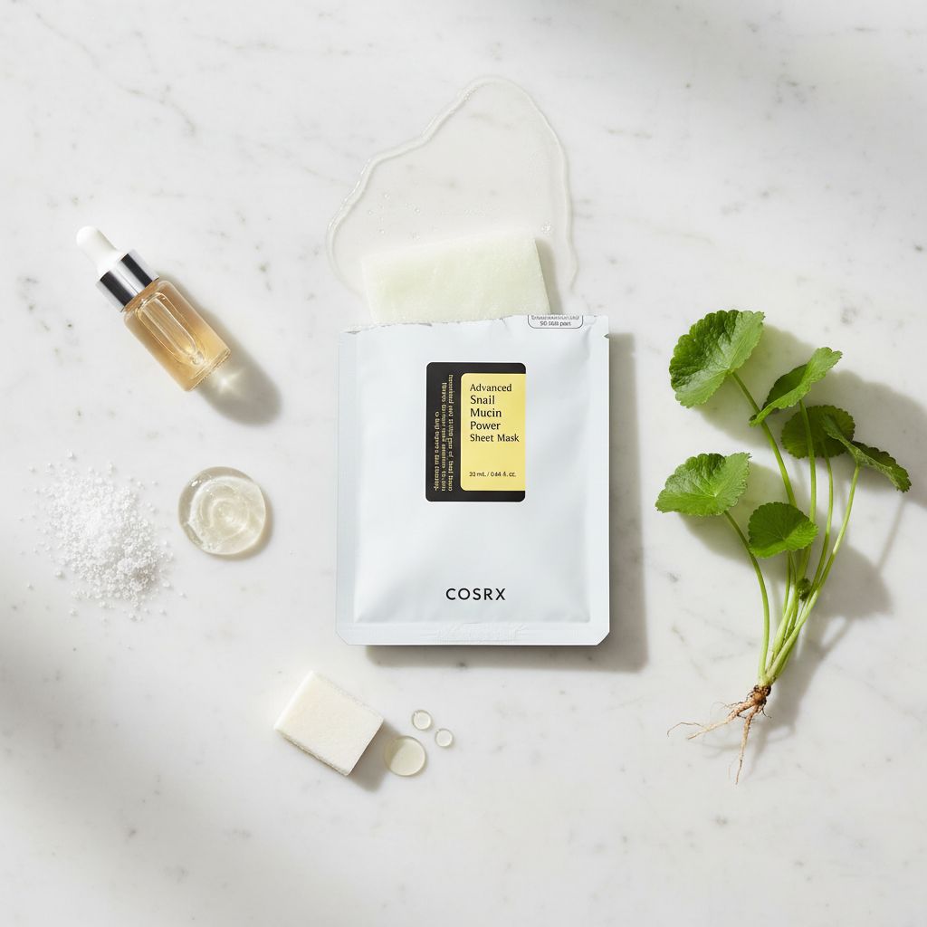 COSRX - Advanced Snail Mucin Power Sheet Mask 25ml — Hydratation intense et régénération cutanée - ingredients