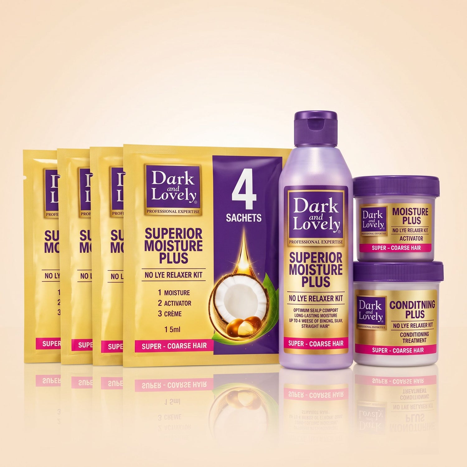 Dark & Lovely Superior Moisture Plus Défrisant – Super - hero