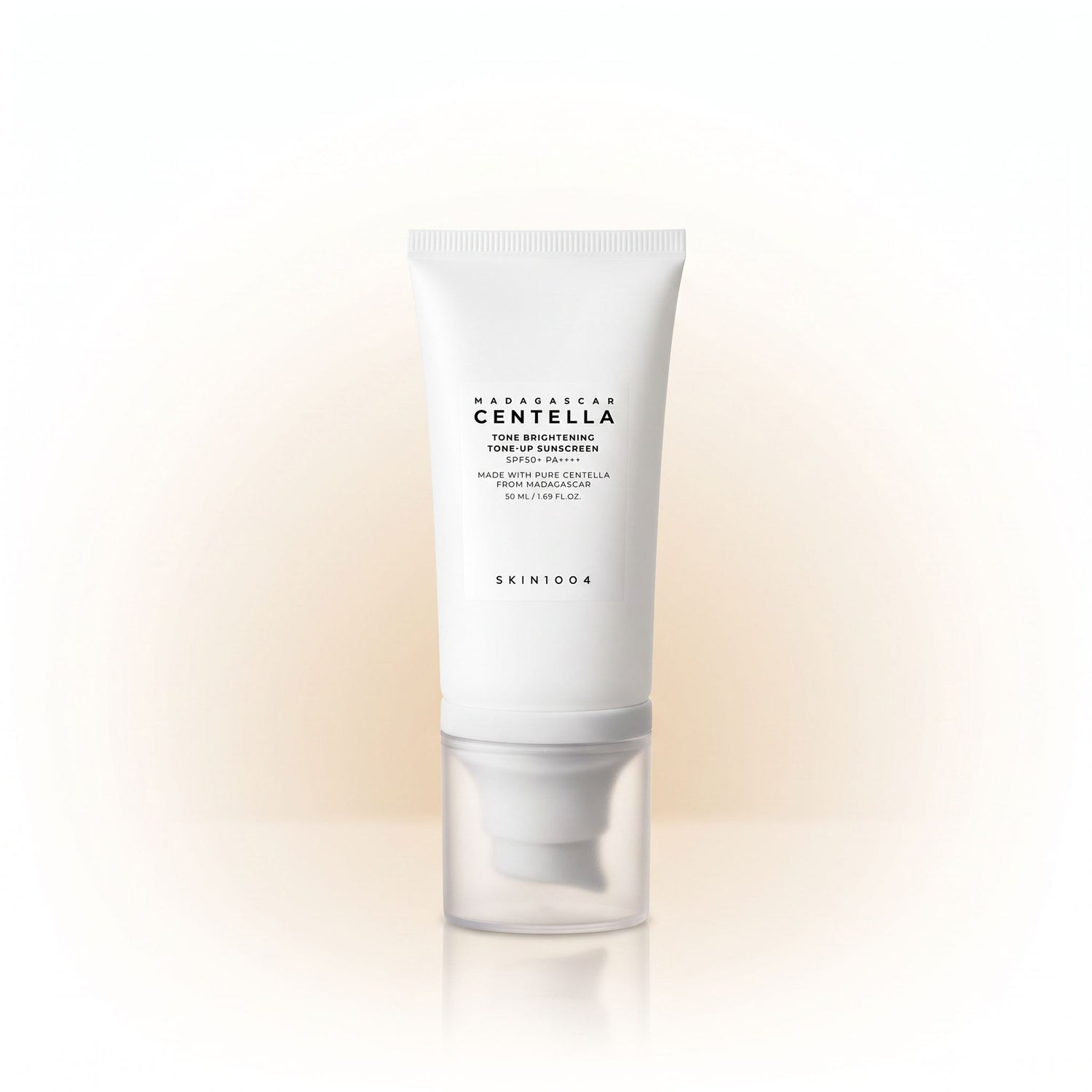 SKIN1004 - Tone Brightening Tone-up Sunscreen SPF50+ PA++++ 50ml — Éclat unifié et protection intense - hero