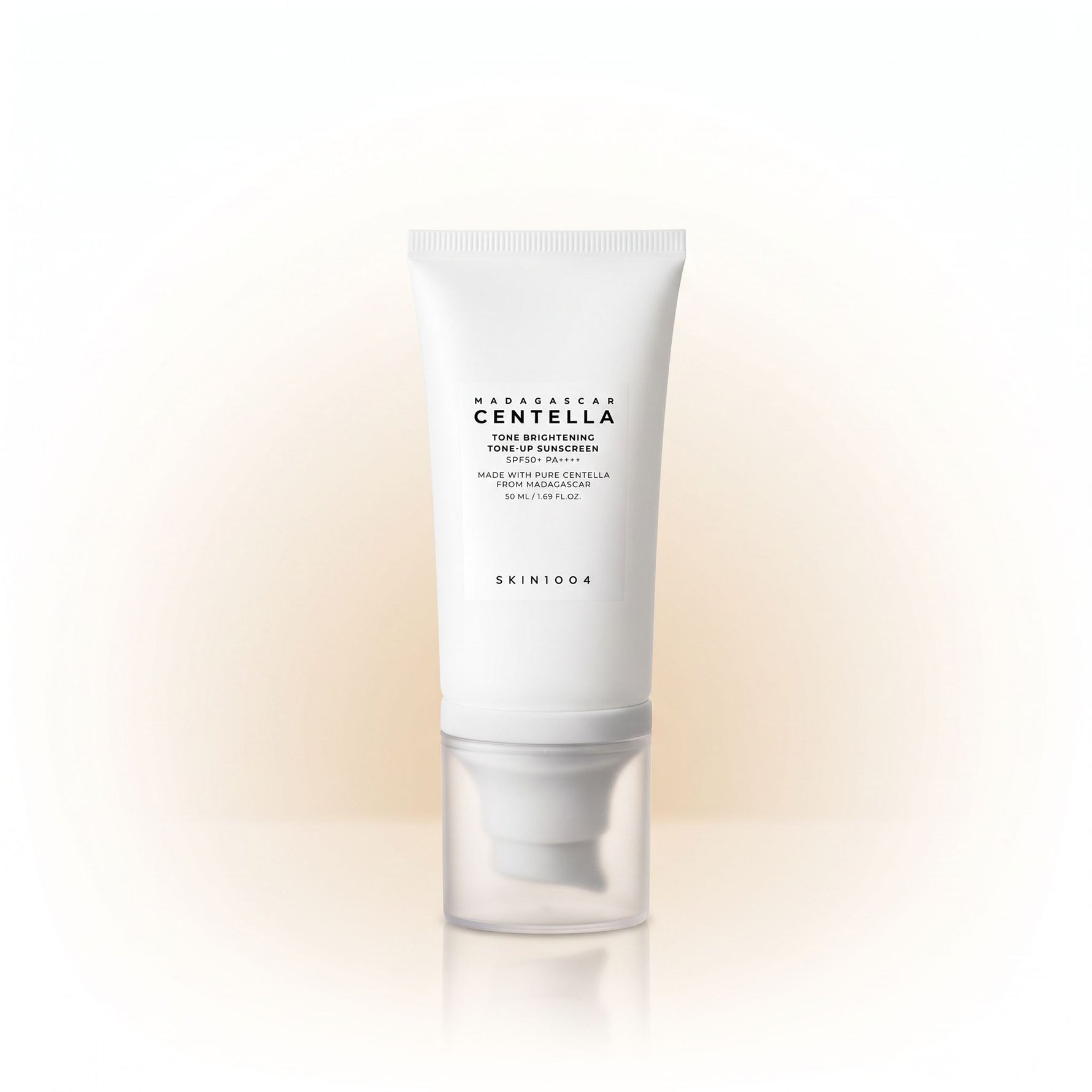 SKIN1004 - Tone Brightening Tone-up Sunscreen SPF50+ PA++++ 50ml — Éclat unifié et protection intense - hero