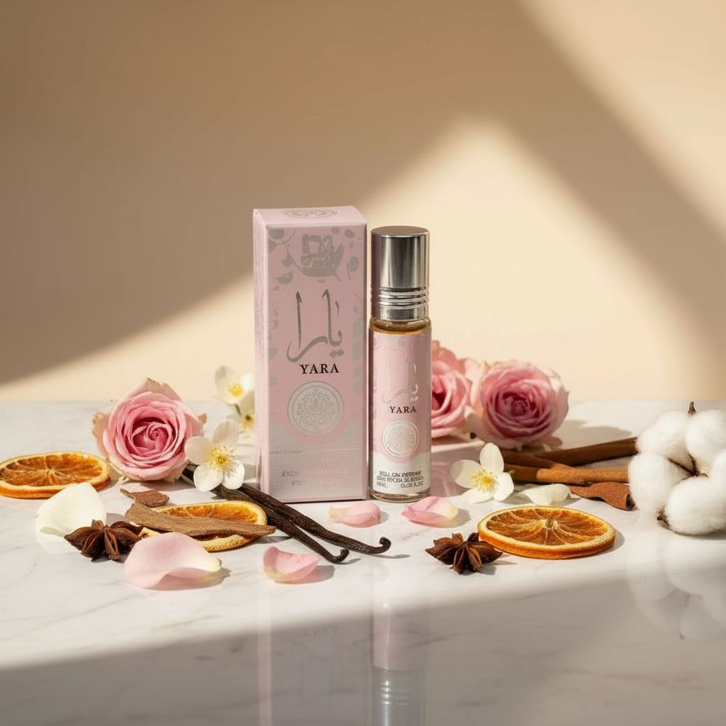 LATTAFA Roll-On Yara Eau de Parfum 10ml - ingredients