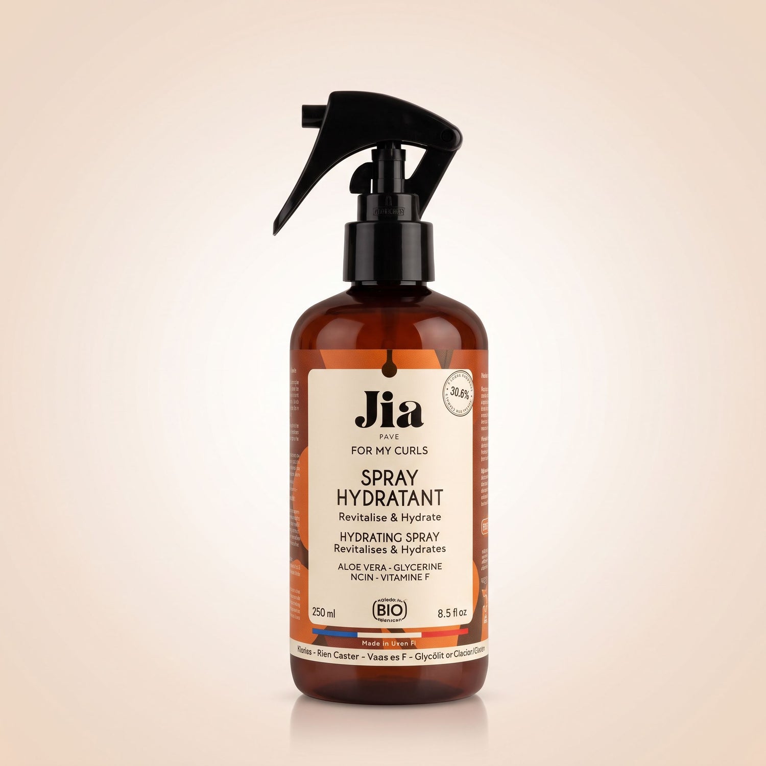 JIA – Spray Hydratant Rafraîchissant Boucles 250ml - hero