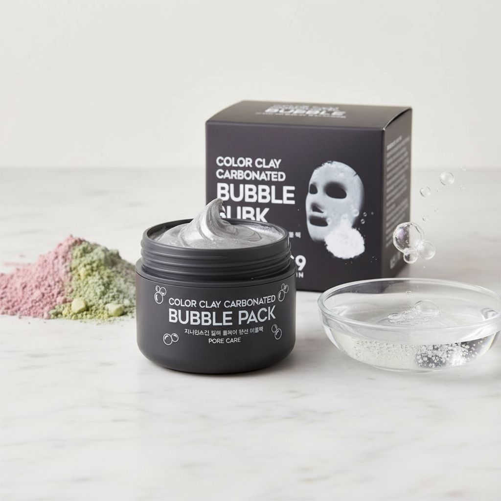 [G9] color clay Carbonated Bubble Pack 100ml — Masque purifiant effervescent intense - ingredients