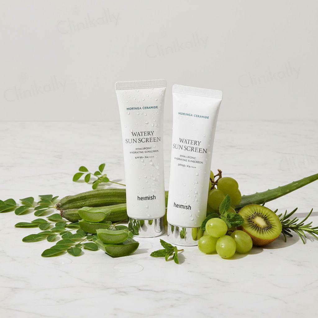 Heimish - Moringa Hyaluronic Hydrating Watery Sunscreen SPF50+ PA++++ — Hydratation légère protection maximale - ingredients