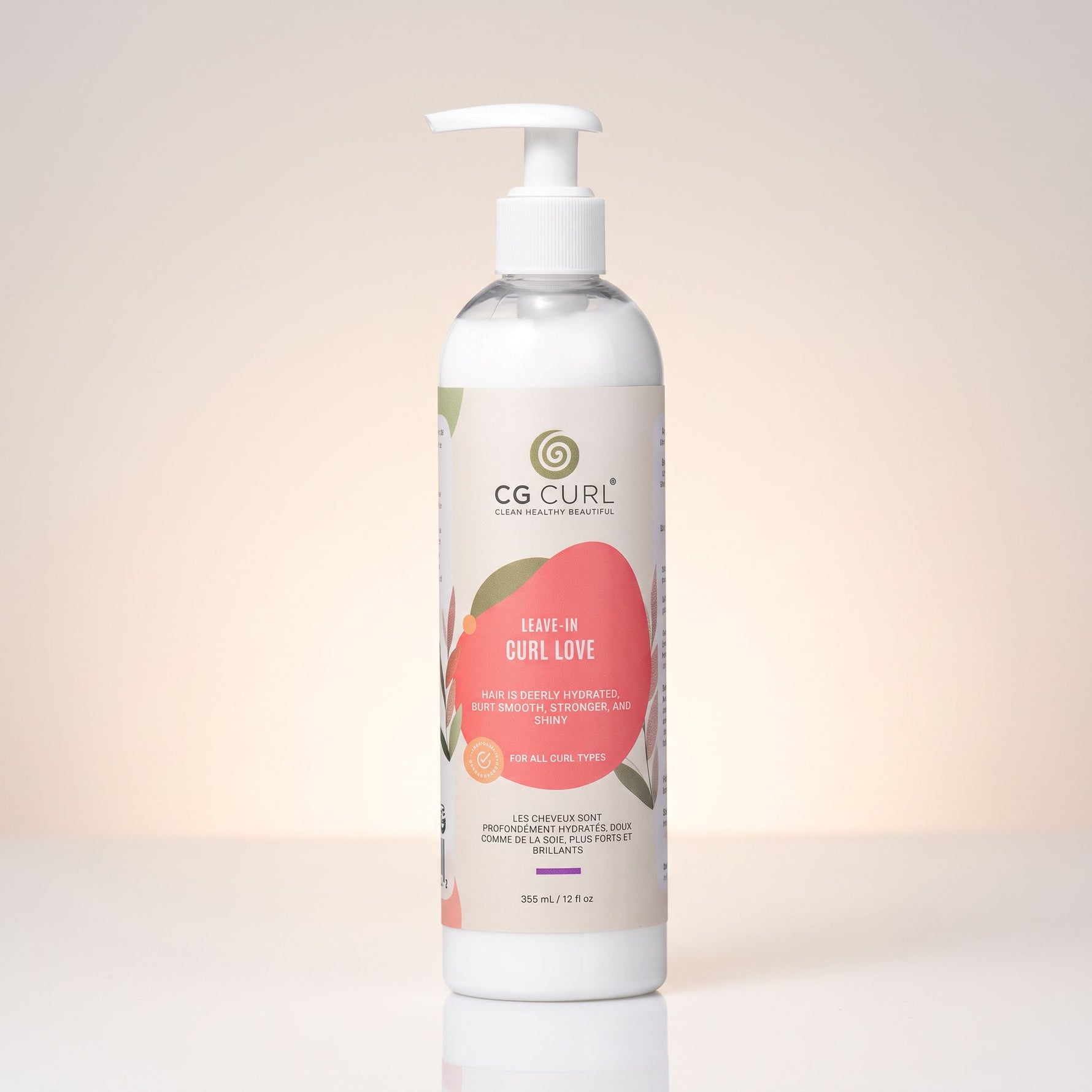 CG CURL – Soin Sans Rinçage Hydratant Boucles 355ml / 12oz (Leave-In Curl Love) - hero