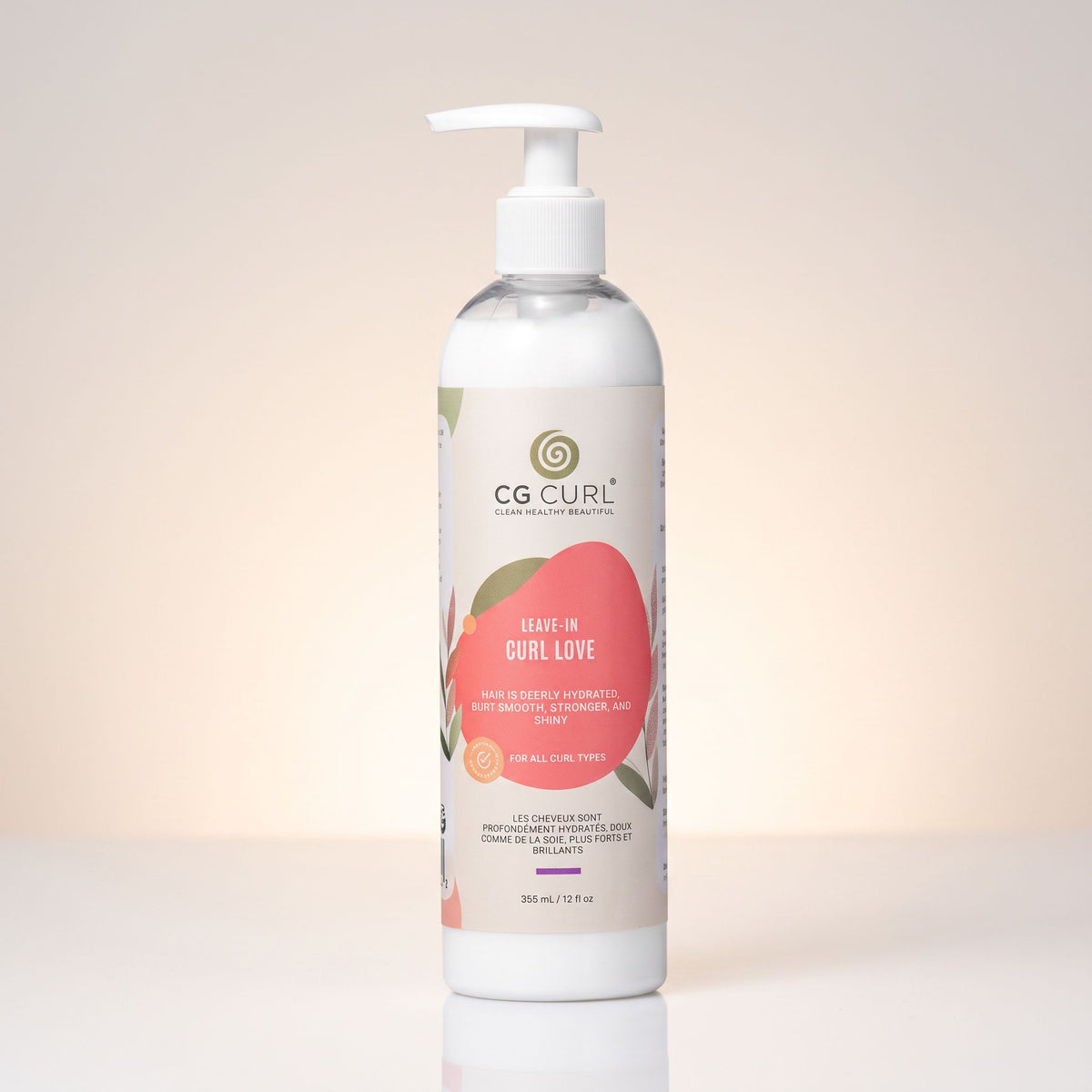 CG CURL – Soin Sans Rinçage Hydratant Boucles 355ml / 12oz (Leave-In Curl Love) - hero