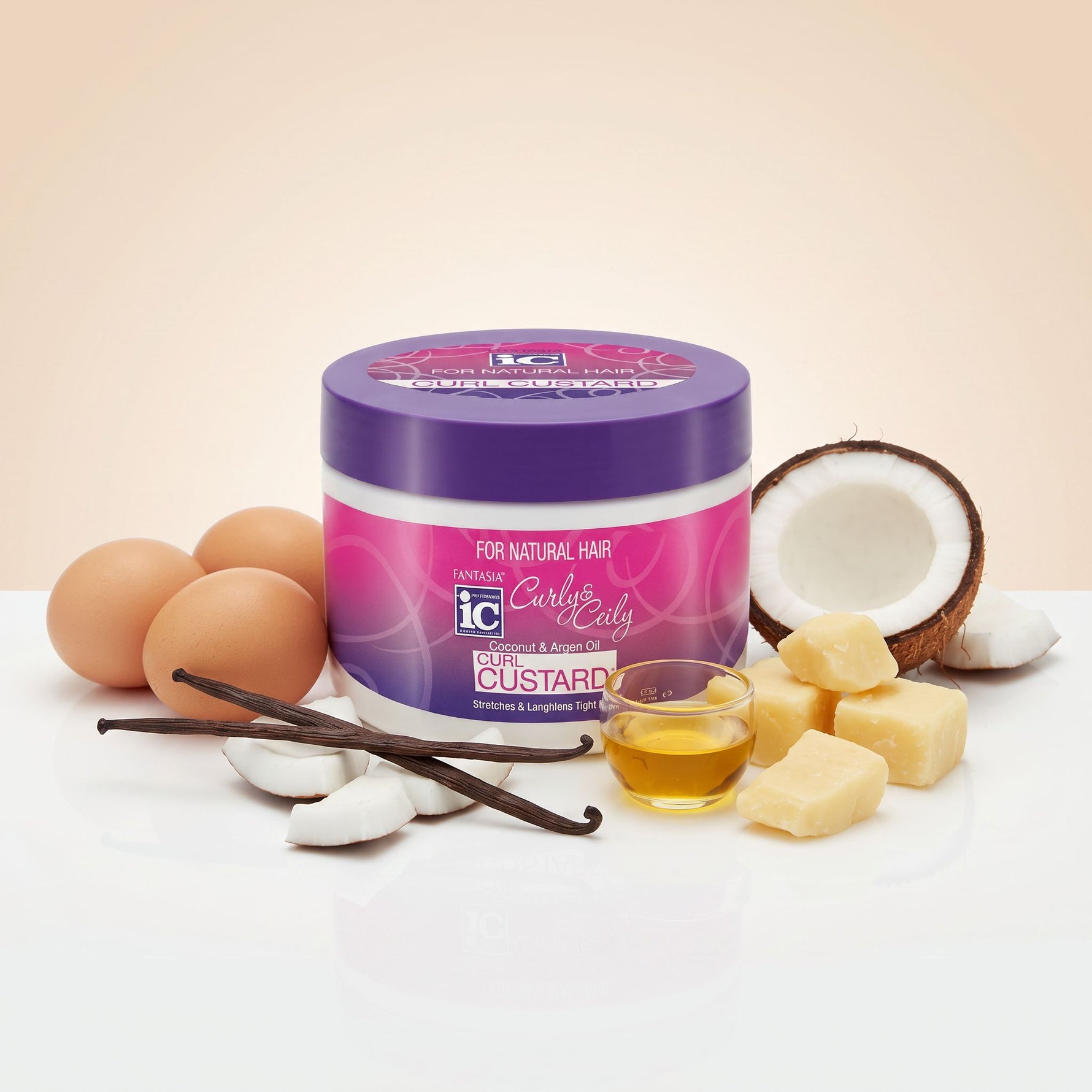 IC Fantasia – Custard Définition Boucles 340g (Curl Custard) - hero