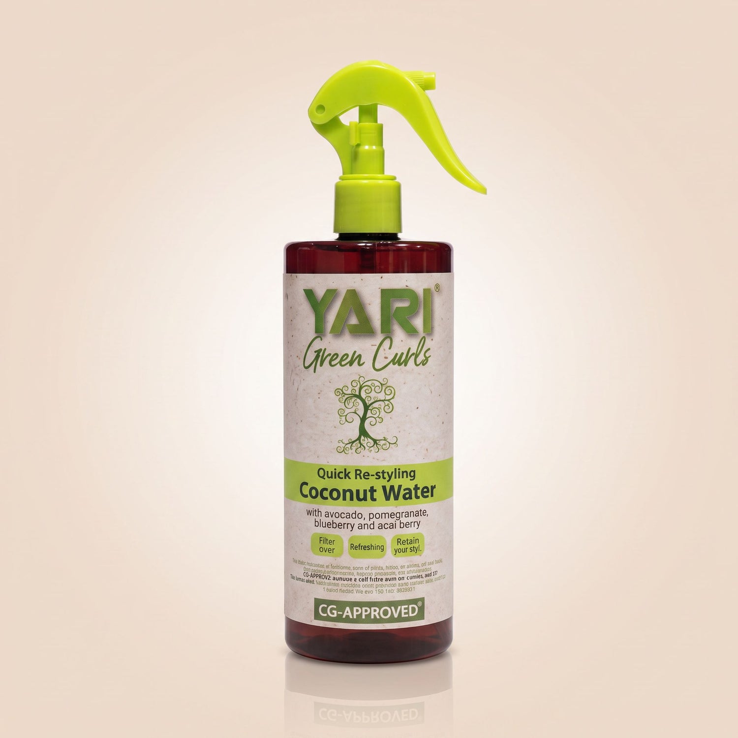 Yari Green Curls Coconut Water 500ml - hero