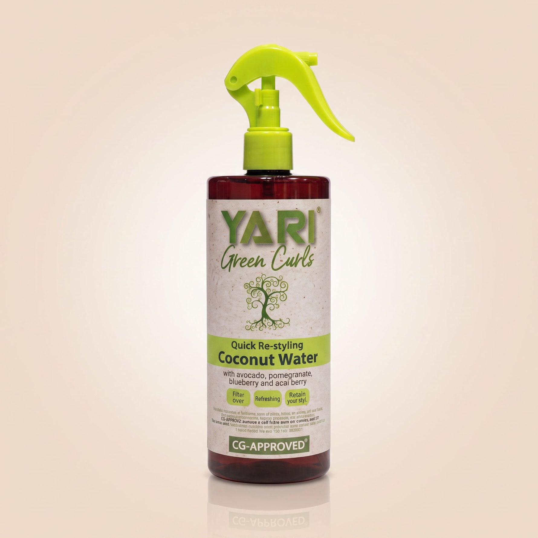 Yari Green Curls Coconut Water 500ml - hero
