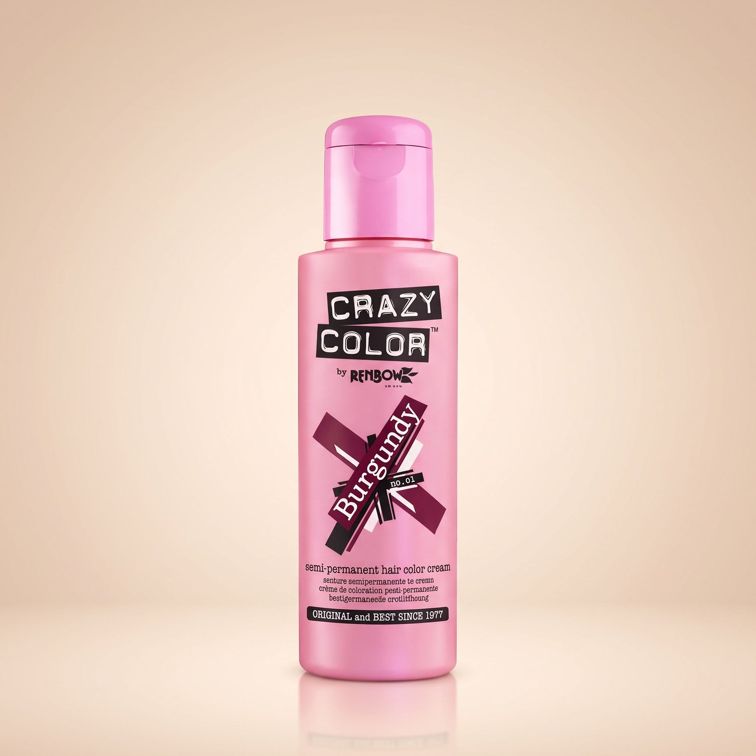 Crazy Color Burgundy 100 ml - hero