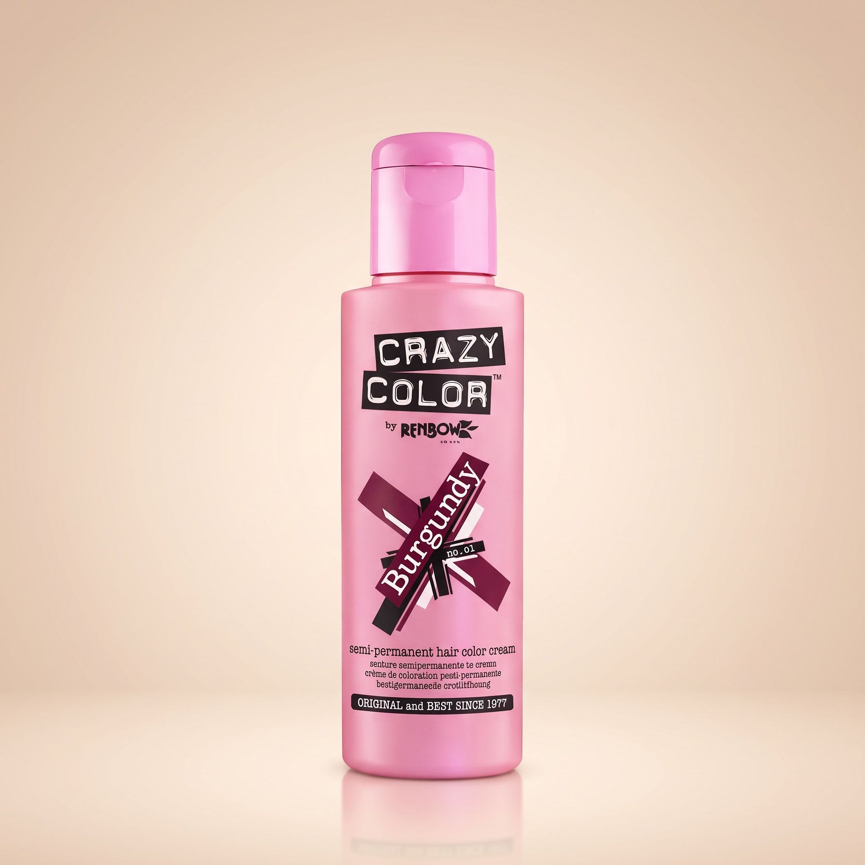 Crazy Color Burgundy 100 ml - hero