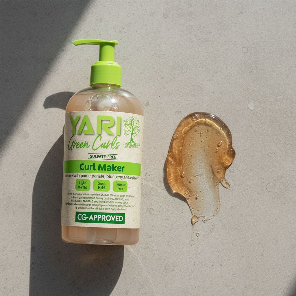 Yari Green Curls Curl Maker Gel Définition Boucles 384ml - texture
