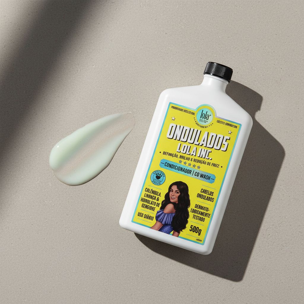 Lola Cosmetics – Ondulados Après-Shampoing Légèreté & Définition 500g - texture