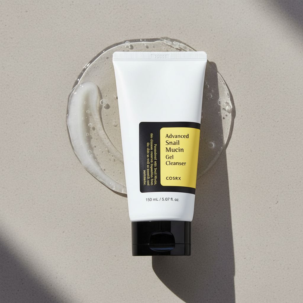 COSRX - Advanced Snail Mucin Gel Cleanser — Nettoyage en douceur et hydratation - texture