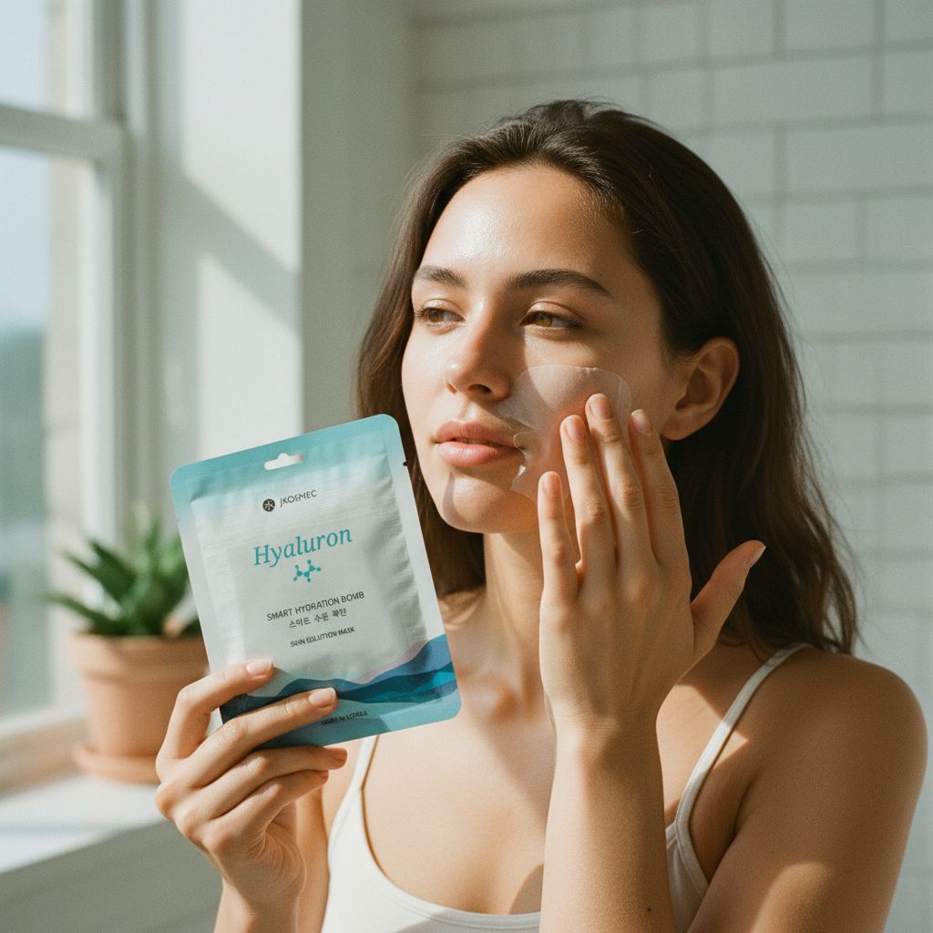 JKOSMEC Skin Solution Mask – Masque Hydratant & Revitalisant - lifestyle