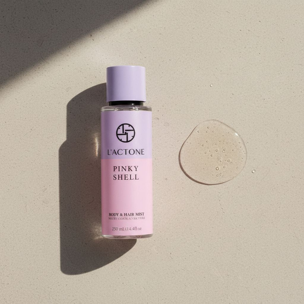 L'ACTONE Brume Pinky Shell 250ml - texture