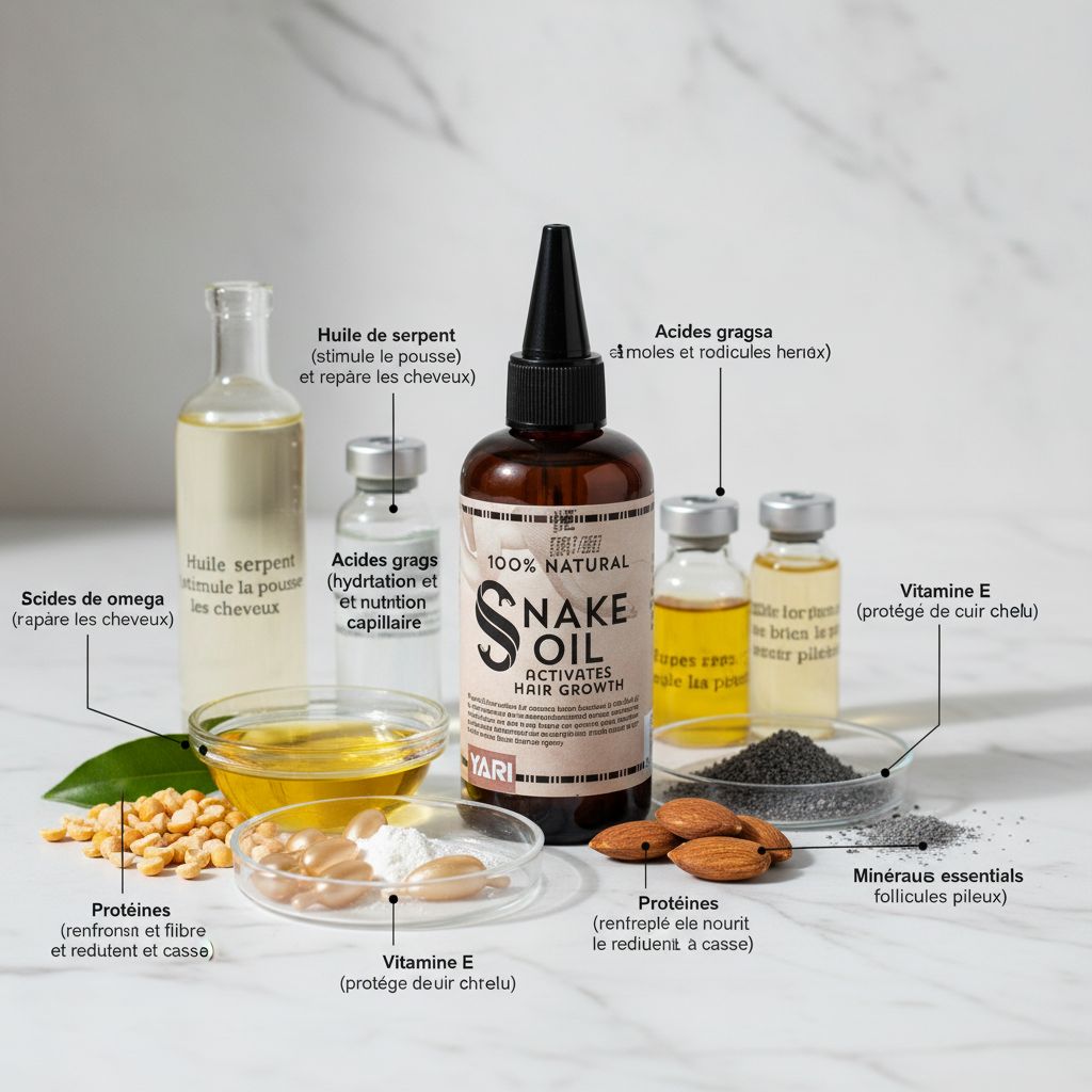 Yari Huile de Serpent 100% Naturelle 105 ml - ingredients