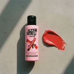Crazy Color Vermillion Red 100 ml - texture