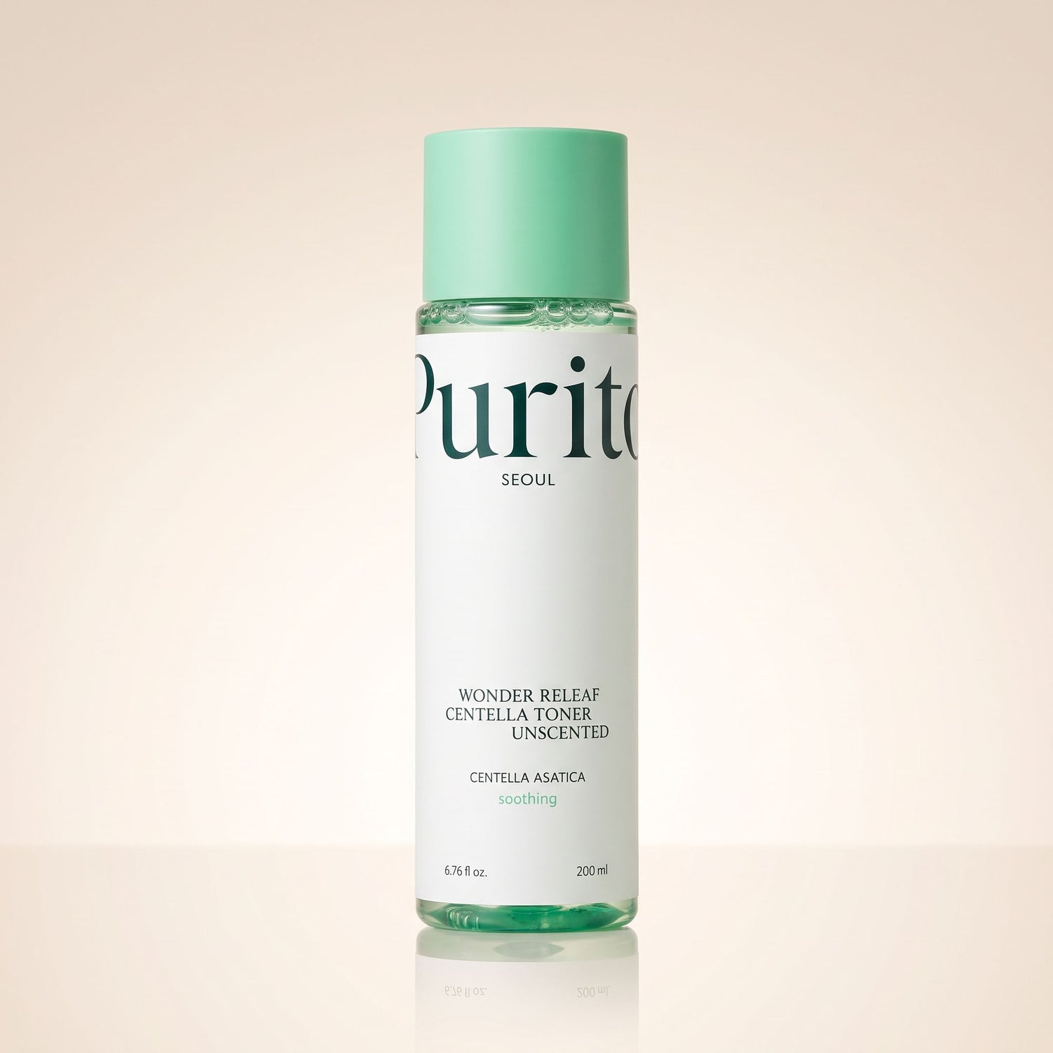 PURITO WONDER RELEAF CENTELLA TONER UNSCENTED 200ML - hero
