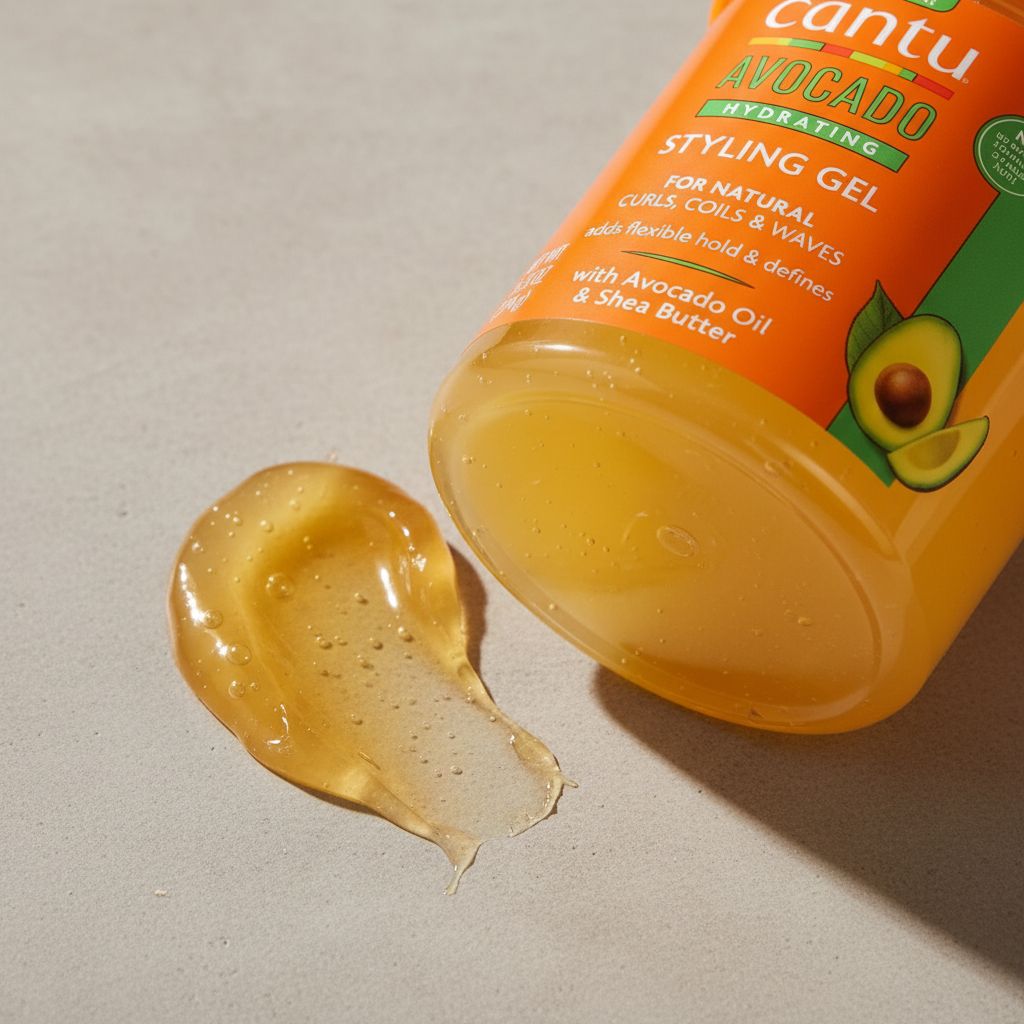 CANTU – Gel Coiffant Fixation Forte 524g (Avocado Gel) - texture