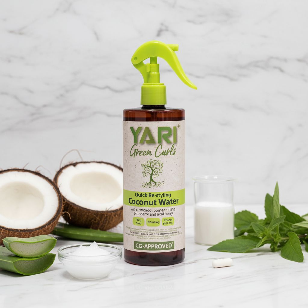 Yari Green Curls Coconut Water 500ml - ingredients