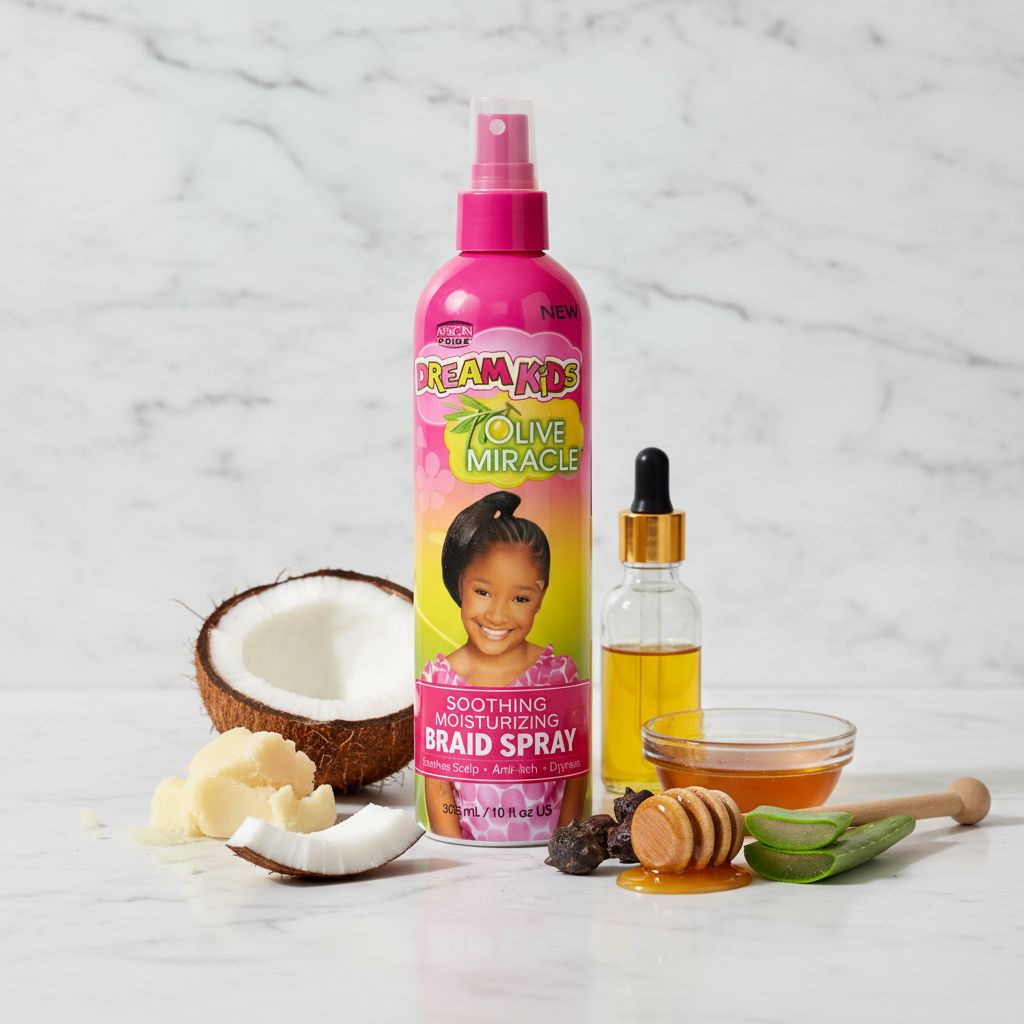 Dream Kids Soothing Moisturizing Braid Spray 355 ml - ingredients