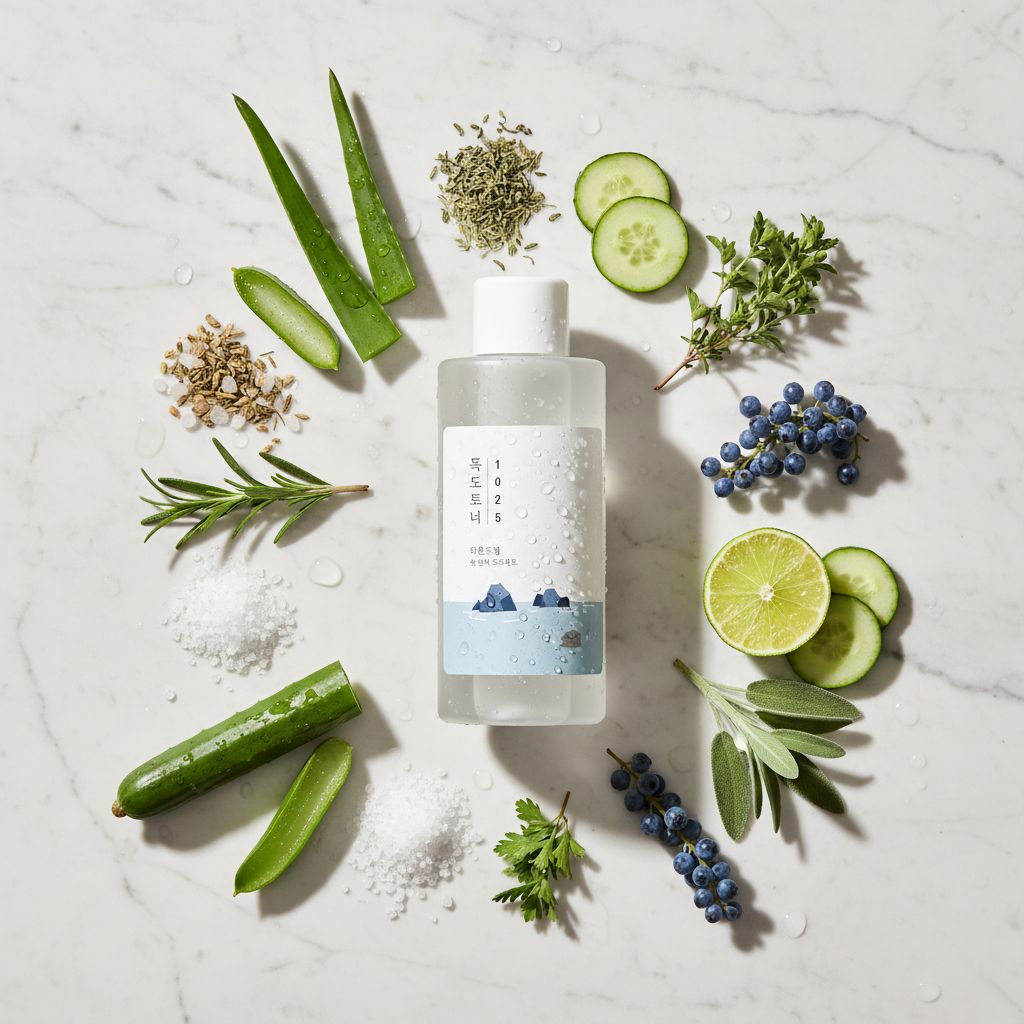 [ROUND LAB(EU)] 1025 DOKDO TONER 100ML (EU) - ingredients