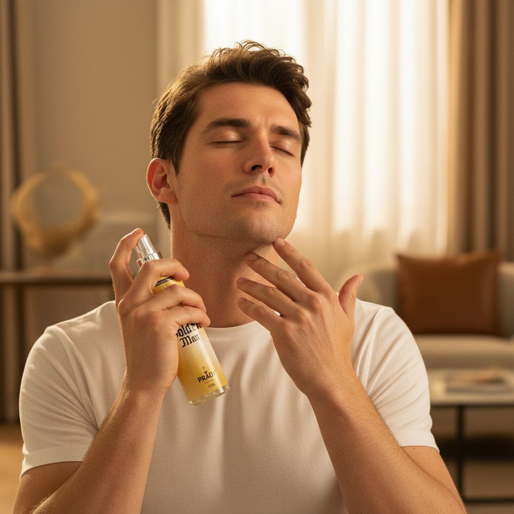 BODY SPLASH Golden Man By Prady 250ml - lifestyle