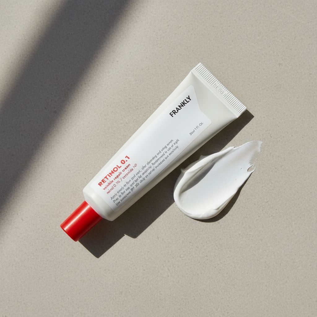 FRANKLY - Retinol 0.1% Cream — Crème anti-âge régénérante douce - texture