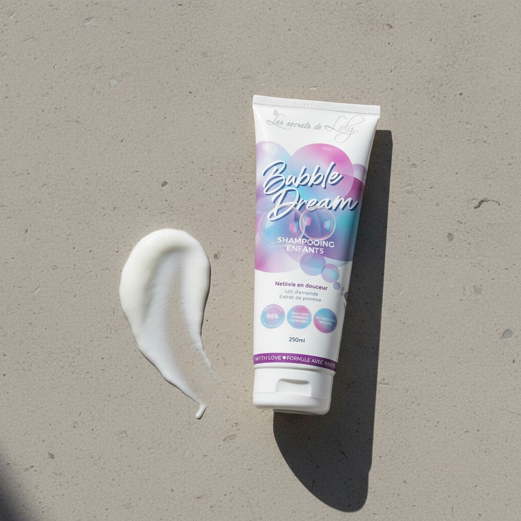 Les Secrets de Loly – Bubble Dream Shampoing Doux Enfant 250ml - texture