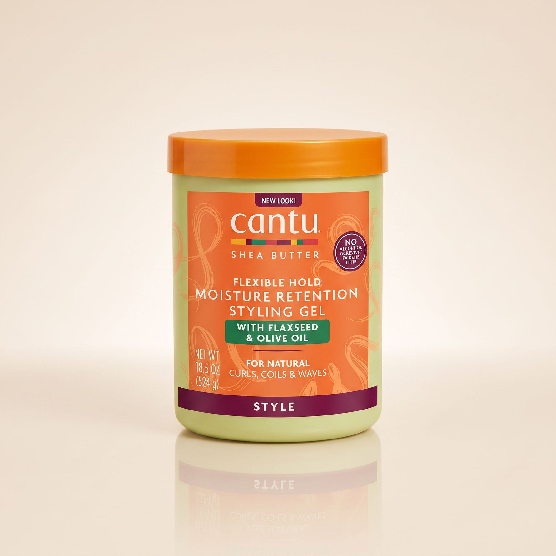 CANTU – Gel Coiffant Fixation Forte à l’Huile d’Olive 524g (SB Styling Gel with Olive Oil) - hero