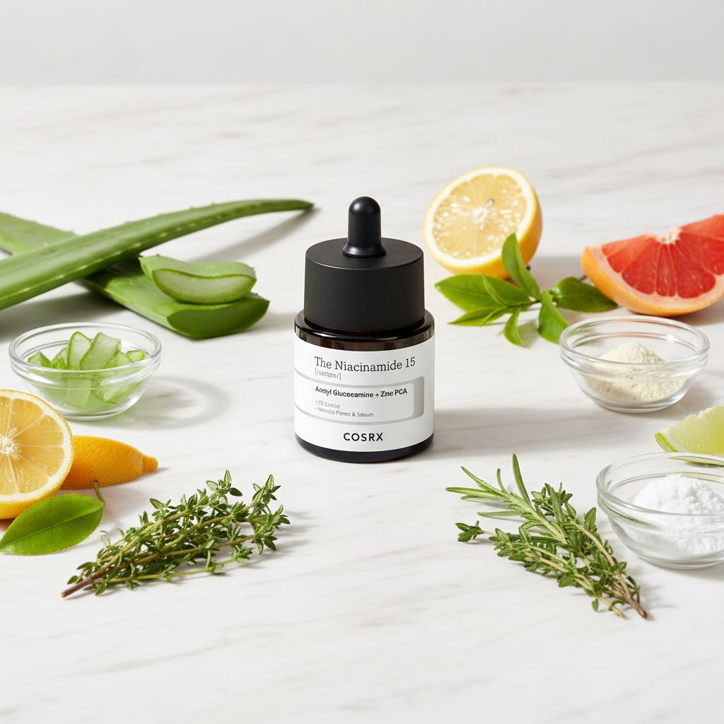 COSRX The Niacinamide 15 Serum – Sérum Séborégulateur à la Niacinamide 15% 20 ml - ingredients